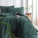 Фото №10 из 10 товара Комплект постельного белья Limasso Stonewashed Вареный Хлопок Dark Green