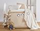 Фото №1 из 4 товара Комплект в детскую кроватку Постель + Плед Elita Baby Penguen Bej