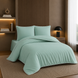 Фото №1 з 3 товару Сатинова однотонна постільна білизна Kant Satin Mint SU YESIL