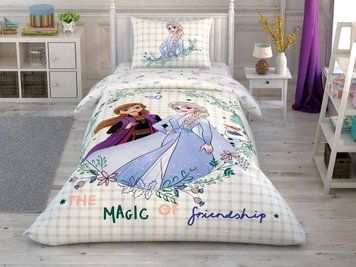 Фото Комплект постільної білизни TAC DH 100% Бавовна Frozen 2 Friend Ship p-60260031