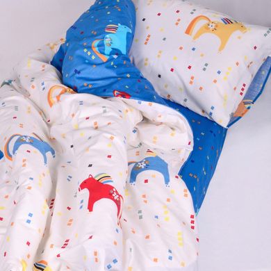 Фото Комплект білизни в дитяче ліжечко Viluta Сатин Твіл № 454 простирадло на гумці