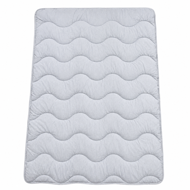 Фото Стеганное хлопковое одеяло Lorine Organic Cotton Cri Серое