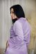 Фото №4 з 10 товару Жіночий домашній костюм Велюр в рубчик Штани + Кофта на гудзиках Фіалковий 907