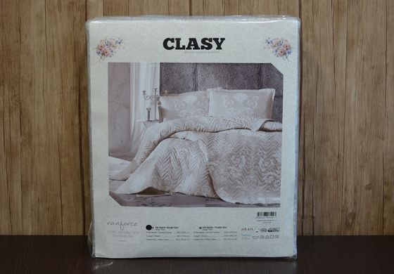 Фото Комплект постельного с покрывалом белья Aran Clasy Ранфорс Alone v1