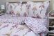 Фото №4 з 5 товару Постільна білизна Turkish Cotton 100% Бавовна Irises Pink PrimaTeks PT-R08 PT(1,5-sp)-R08
