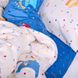Фото №3 з 5 товару Комплект білизни в дитяче ліжечко Viluta Сатин Твіл № 454 простирадло на гумці