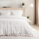 Фото №1 з 6 товару Комплект постільної білизни Saheser Jacquard Leona Kirmizi 41485