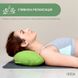 Фото №8 з 12 товару Подушка-валик для йоги та медитації з гречаним лушпинням Ideia Помаранчева
