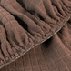 Фото №4 з 6 товару Універсальний чохол на стілец Corn Fleece Шоколад 83182 коричневий Love You