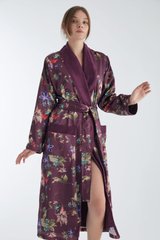 Фото Женский теплый халат Бамбук Nusa 8040 Фиолетовый
