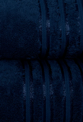 Фото Махровий рушник 100% Бавовна 650 г Home Brand VIP Cotton Синій