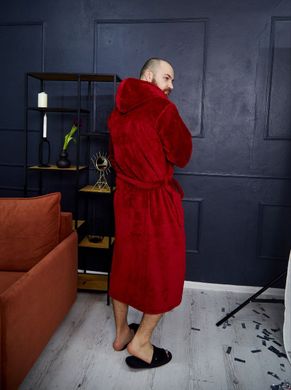 Фото Чоловічий халат з каптуром Welsoft