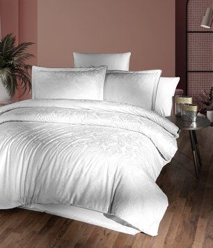 Фото Постільна білизна La Romano Satin Premium Vandela White хм39998