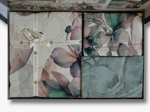 Фото Постільна білизна La Romano Premium Satin Єгипетська бавовна Reneta Green m019568