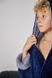 Фото №4 из 9 товара Детский махровый халат для малчика c капюшоном Welsoft Синий 4000