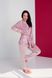 Фото №3 з 10 товару Жіночий Королівський домашній костюм Шаль Штани + Халат Рожева Пудра 065/21 рожева пудра бк
