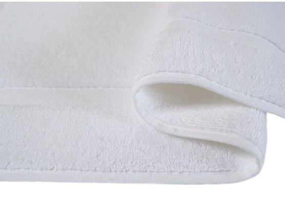 Фото Коврик-полотенце для ног 100% Хлопок Lotus Home Premium Microcotton White Білий