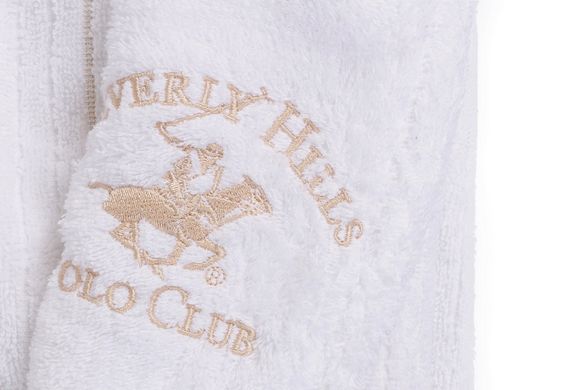 Фото Махровий халат Beverly Hills Polo Club Бавовна 355BHP1713 Beige