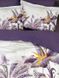 Фото №2 з 6 товару Постільна білизна First Choice 3D Сатин Люкс 100% Бавовна Palm Garden Purple