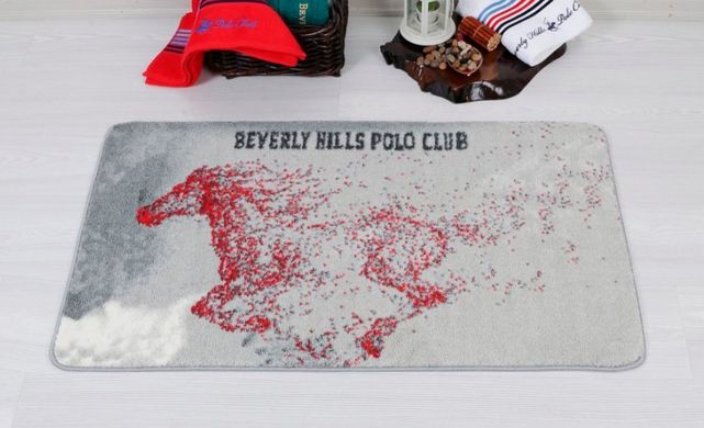 Фото Килимок для ванної Beverly Hills Polo Club 310 Red