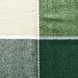 Фото №2 из 3 товара Шерстяной плед в клеточку Эльф Зеленый+ Белый