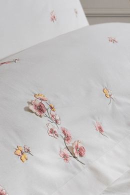 Фото Комплект постельное белья с вишивкой Saheser Amber Вареный Хлопок