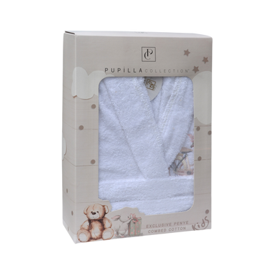 Фото Халат підлітковий махровий 100% бавовна Pupilla Jane 8162W6