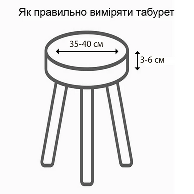 Фото Набор чехлов на сиденье стула/табурета Corn Fleece Шоколад 2 шт