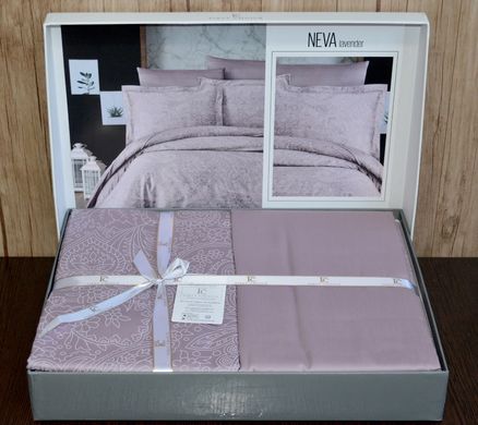 Фото Сатиновое постельное белье First Choice Cotton Satin Neva Lavender