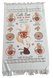 Набор из 12-ти махровых полотенец 100% Хлопок Espresso Coffee 40х60
