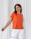 Фото №1 из 5 товара Базовая женская футболка 100% Хлопок Оранжевая