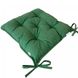 Фото №4 из 4 товара Подушка декоративная для стула Прованс Хвоя Однотонный Зеленый