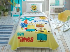 Фото Комплект постельного белья с пике TAC Disney Minions Summer