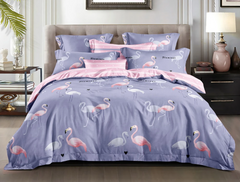 Фото Комплект постельного белья Фламинго Дует Selena Бязь Люкс 104456