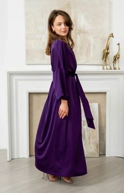 Фото Женский длинный xалат-кимоно Вискоза+Шелк Violet
