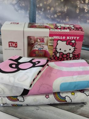 Фото Комплект постільної білизни TAC Disney Hello Kitty Rainbow