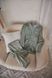 Фото №7 з 9 товару Жіночий домашній костюм плюшевий Велюр Штани + Кофта на гудзиках М'ятний 902
