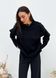 Фото №3 из 8 товара Женский вязаный трикотажный джемпер Мия Оверсайз Oversize Черный