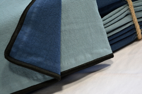 Фото Комплект постільної білизни Limasso Stonewashed Essualte Akdeniz Mavisi-Dress Blue