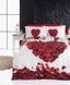 Фото №1 з 5 товару Постільна білизна First Choice 3D Сатин Люкс 100% Бавовна Valentine
