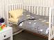 Фото №1 из 6 товара Постельное белье в кроватку Руно Бязь Киця простынь на резинке