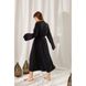 Фото №2 з 5 товару Жіноча сукня-халат Віскоза Penelope Alissa Siyah Oversize Чорна
