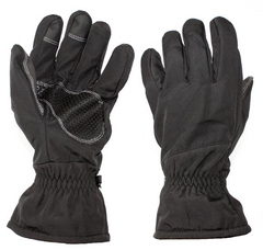 Фото Тактичні зимові рукавиці UAD Perun SoftShell термо + сенсор Чорний