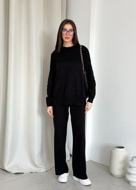 Фото Жіночі трикотажні в'язані штани Katrin Чорний 033030 033031 033266
