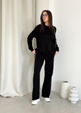 Фото Жіночі трикотажні в'язані штани Katrin Чорний 033030 033031 033266