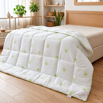 Фото Всесезонна тепла ковдра Turkey Aloe Vera
