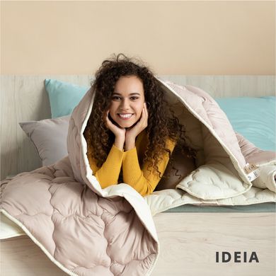 Фото Зимнее двухстороннее шерстяное одеяло Ideia Woolly