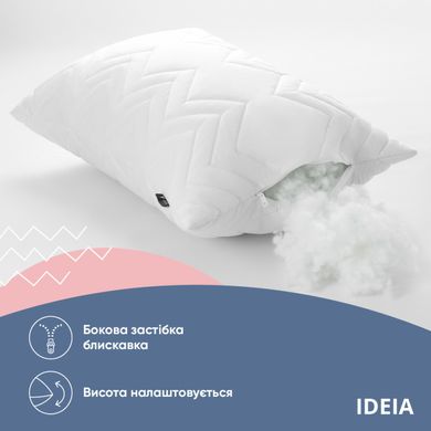 Фото Классическая подушка на молнии Ideia Nordic Comfort Plus Белая