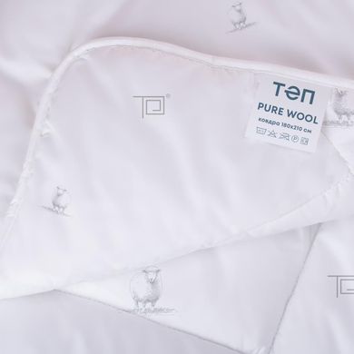 Фото Зимова вовняна ковдра Природа ТЕП  Pure Wool Membrana Print