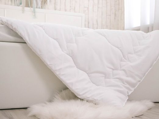 Фото Теплое шерстяное одеяло Руно Мечты Wool Comfort Белое
